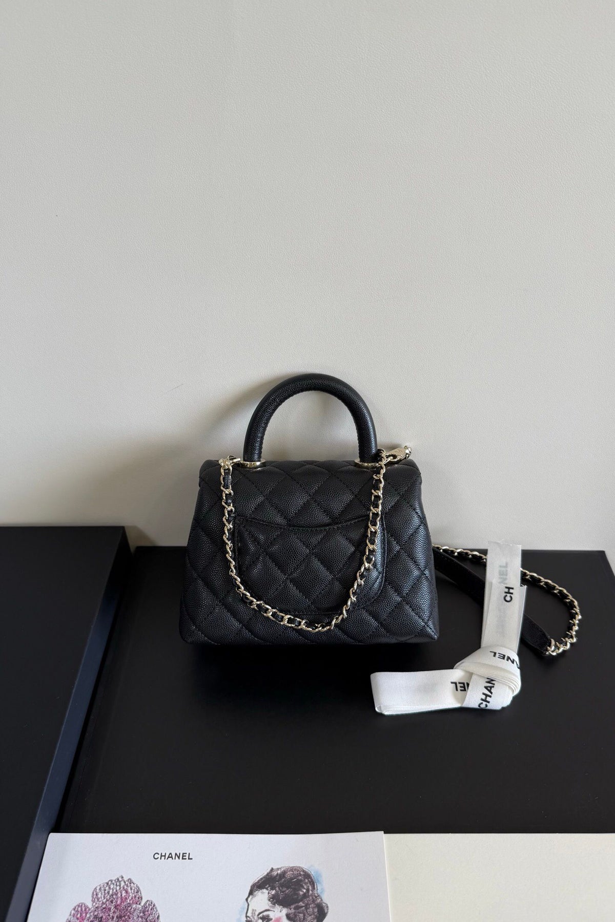 Coco handle mini champagne gold hot style