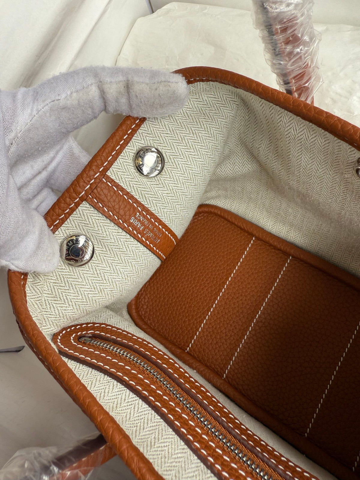 highest version, original factory leather, top-grade original single, complete set of packaging, garden bag, Neo Garden 23cm, imported TC leather, golden brown, super cute and Q-like