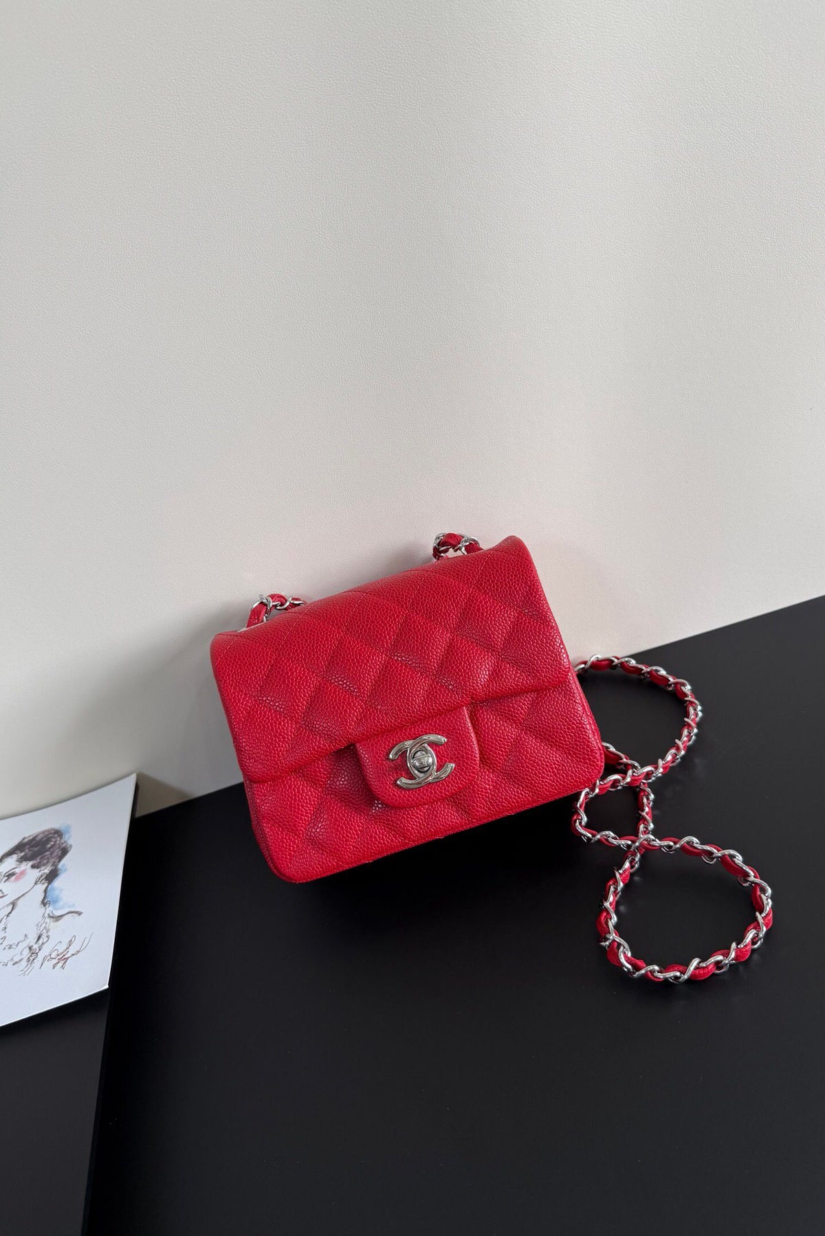 Classic Flap Ten Thousand Years Classic Cf Square Fat Caviar Ball Pattern Return
