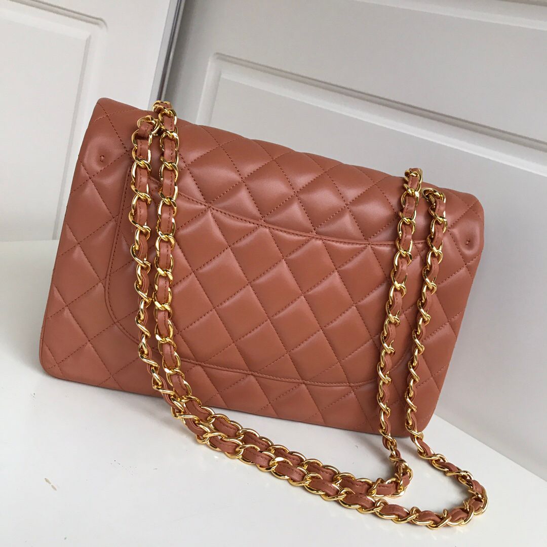 Upgraded version A1113 So beautiful that no one has friends CF Classic rhombus series Original lambskin small buckle version Professionally customized heavyweight hardware shoulder straps Handmade wiring Matching with same color lining Exquisite hot stamp