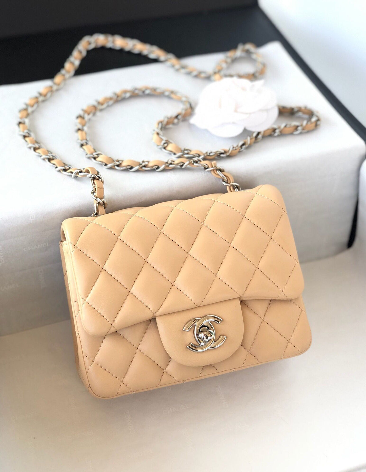 Fang Fatzi Mini 17cm CF has a very feminine elegance and inherits classics. It is listed as the historical sales champion and is an indispensable piece in every pink fan’s wardrobe. 17cm650 Sheepskin