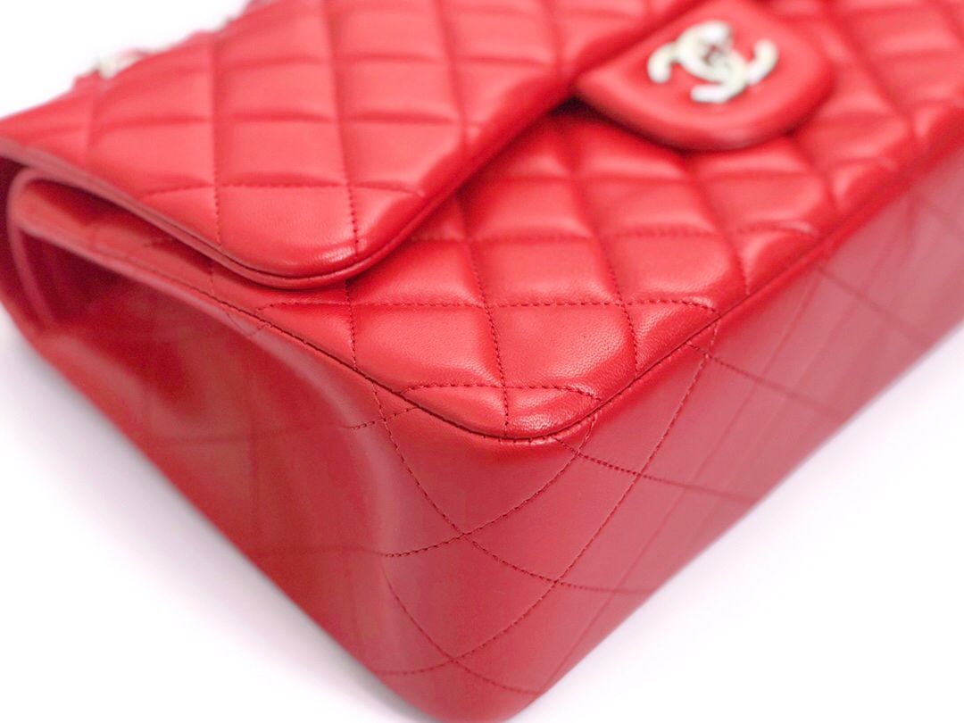 Upgraded version A1113 So beautiful that no one has friends CF Classic diamond series Original lambskin small buckle version Professionally customized heavyweight hardware shoulder straps Handmade wiring Lining leather Exquisite hot stamping font Uniform
