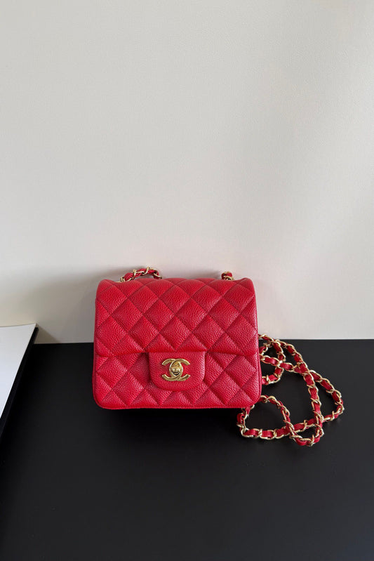 Classic Flap Ten Thousand Years Classic Cf Square Fat Caviar Ball Pattern Return