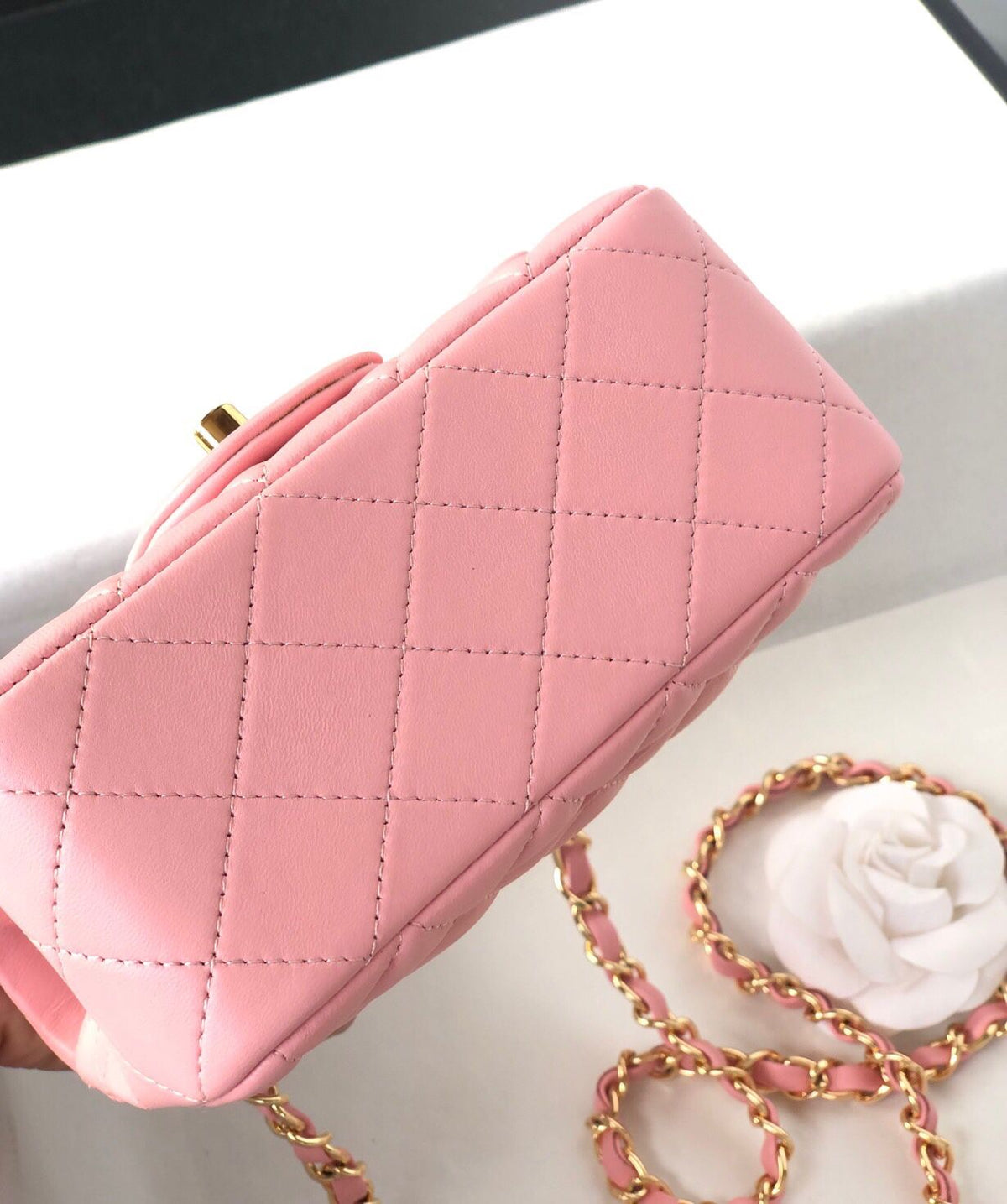 Fang Fatzi Mini 17cm CF has a very feminine elegance and inherits classics. It is listed as the historical sales champion and is an indispensable piece in every pink fan’s wardrobe. 17cm650 Sheepskin