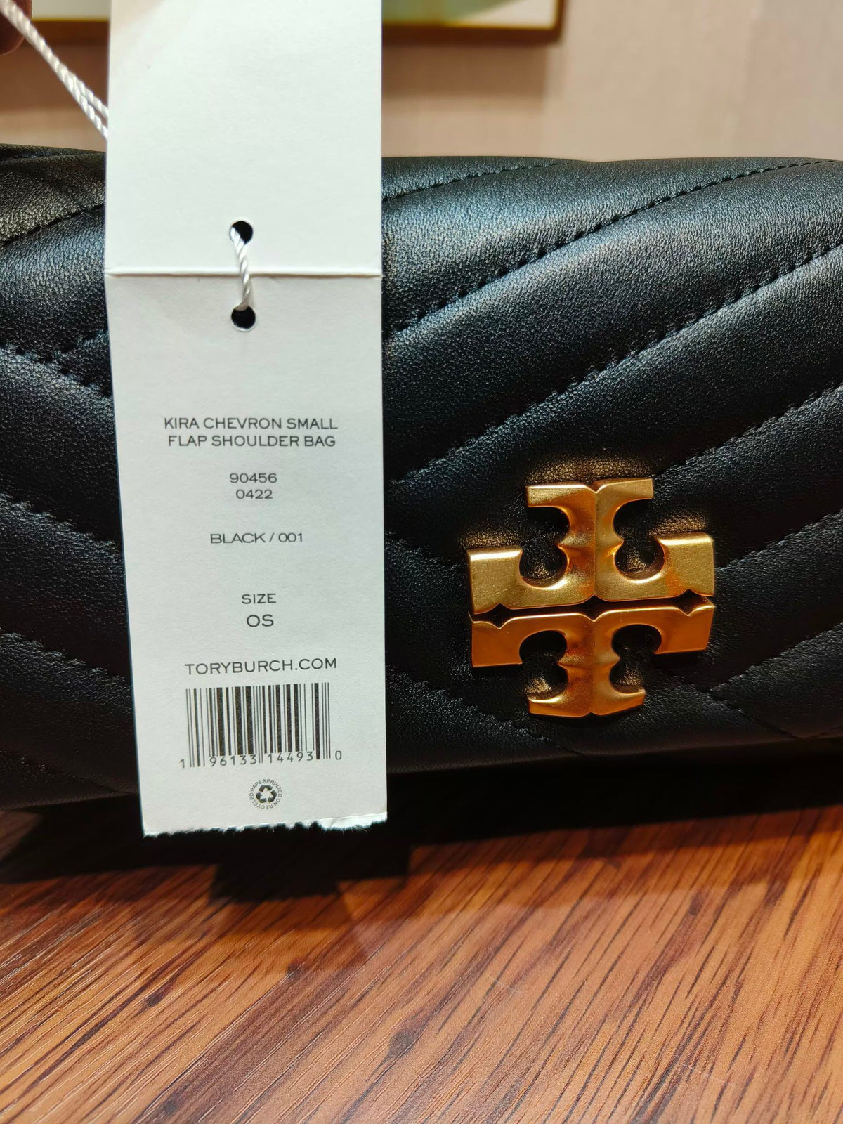 Number 941 New Kira Shoulder Backpack Version Lightweight and Suitable for Underarm Clip Made of Selected Herringbone Quilted Leather with Brown Brass Accessories, Iconic Slant Double T Logo and Detachable Crossbody Chain Exquisite Bag Design Suitable