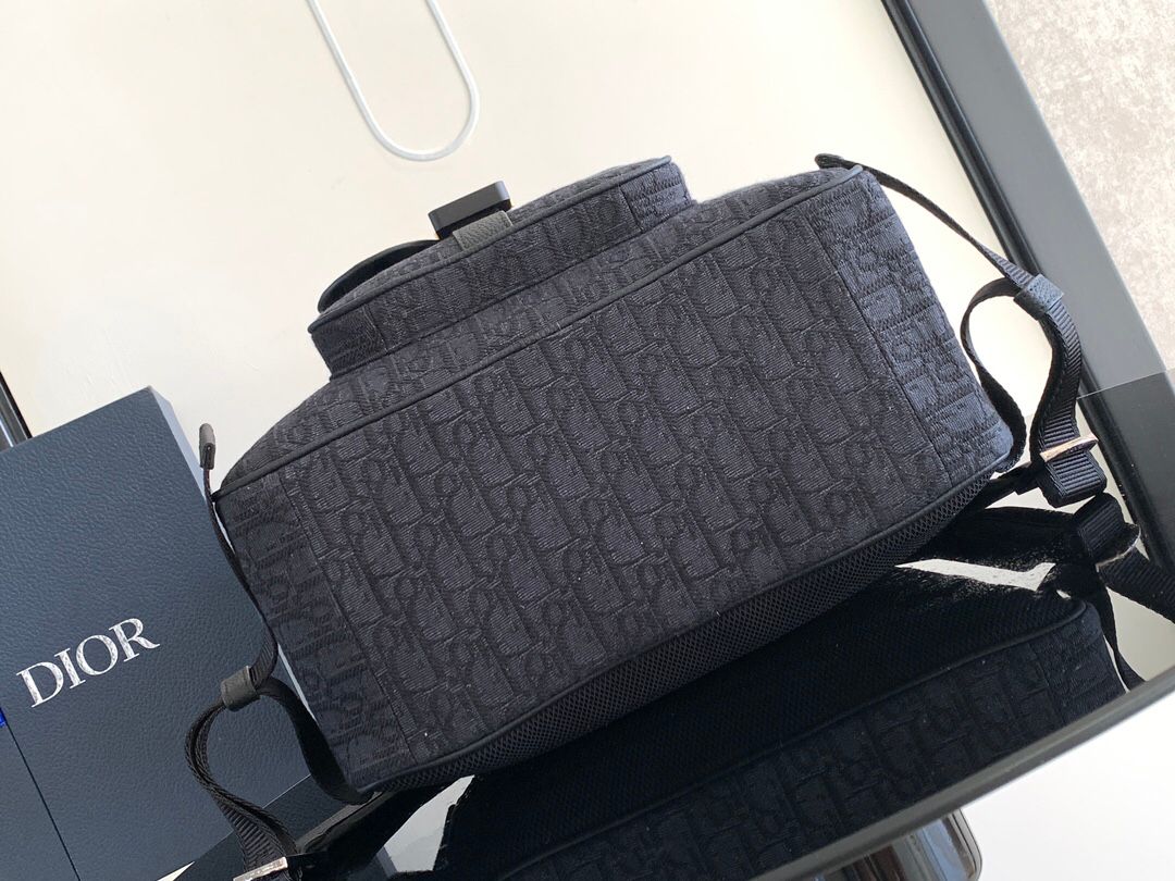 This saddle zippered shoulder bag is a new product in the 2024 winter series. It adopts a fashionable original design to highlight the saddle style. It is carefully made of black Oblique printed fabric and decorated with tonal grained cow leather details