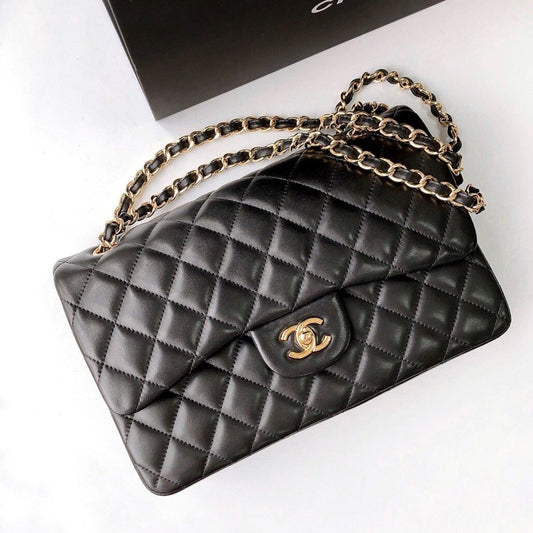 Upgraded version A1113 So beautiful that no one has friends CF Classic diamond series Original lambskin small buckle version Professionally customized heavyweight hardware shoulder strap Handmade wiring Lining leather Exquisite hot stamping font Uniform