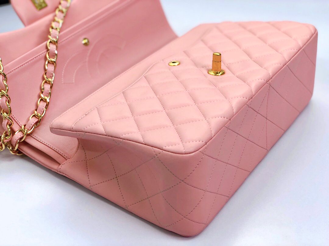 Upgraded version A1113 So beautiful that no one has friends CF Classic diamond series Original lambskin small buckle version Professionally customized heavyweight hardware shoulder straps Handmade wiring Lining leather Exquisite hot stamping font Uniform