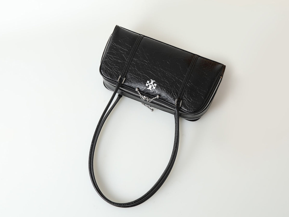 TORY BURCH MARSHMALLOW Small Bowling Bag