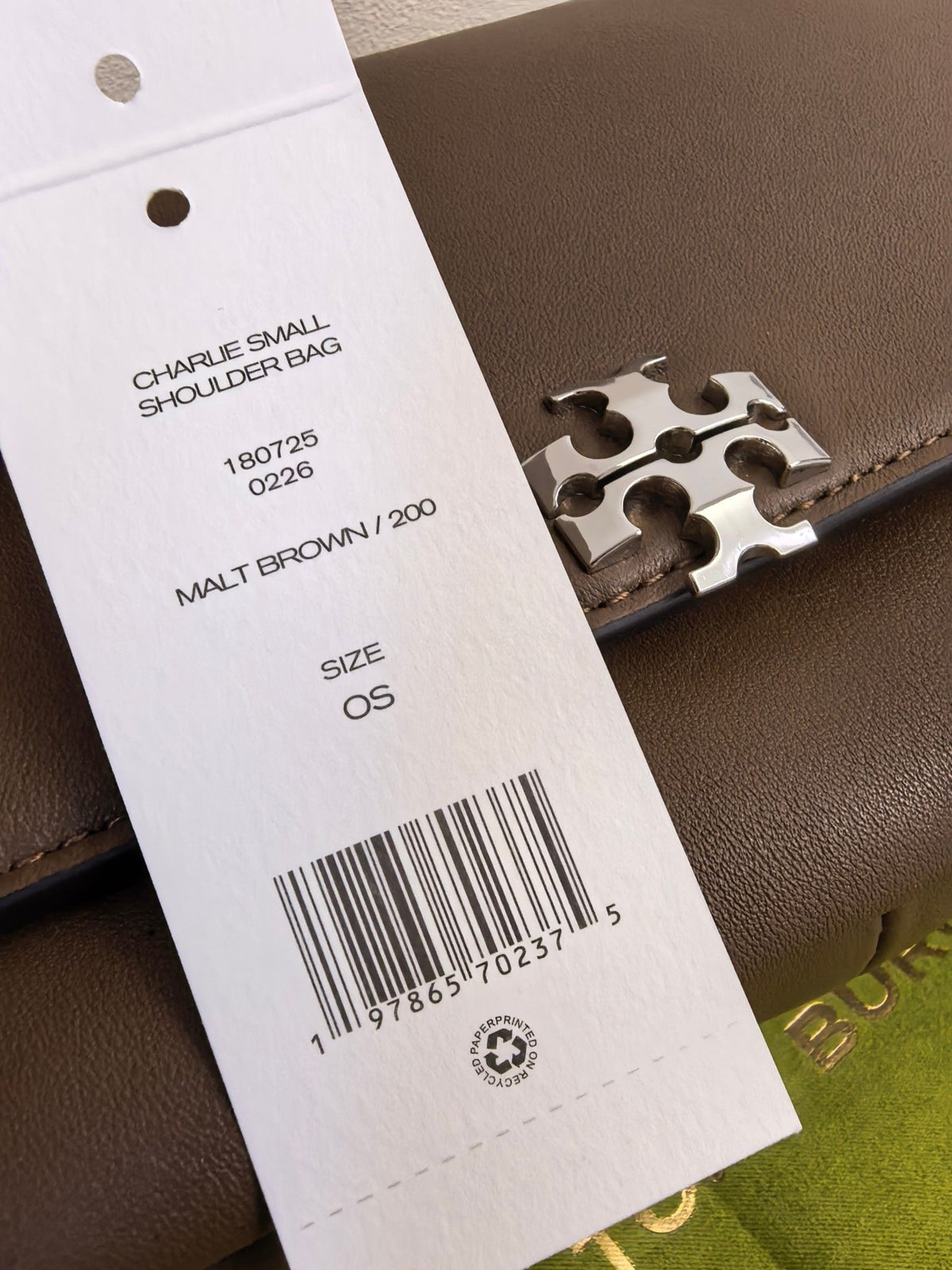 Small ToryBurch Charlie Shoulder Backpack