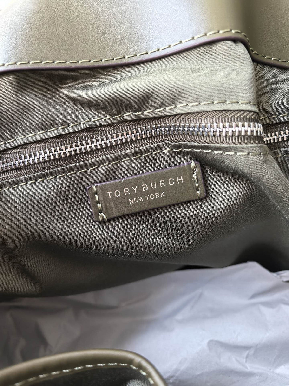 ToryBurch TB new Ella drawstring tote bag, high-end and durable