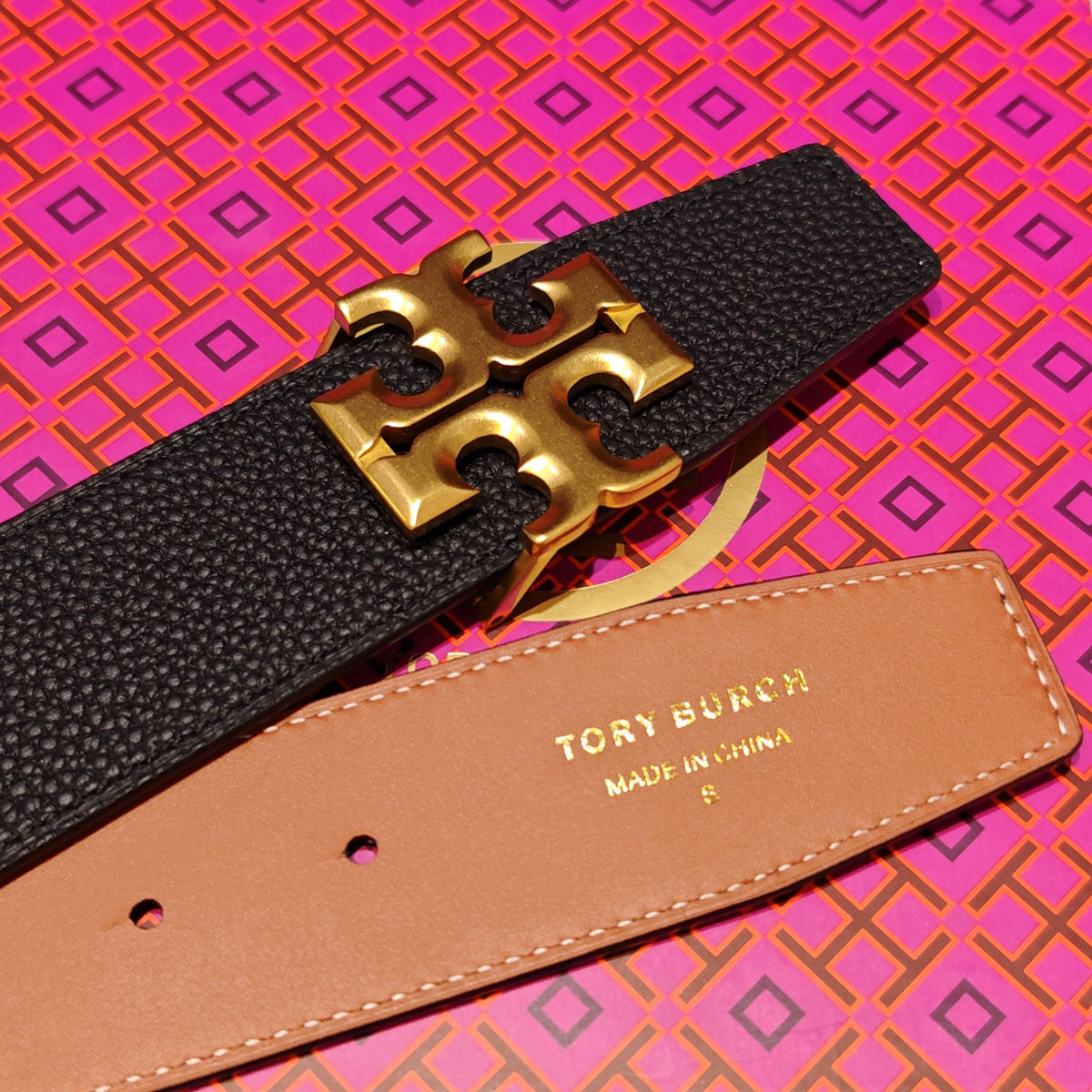 CM Tony Belt Double sided Head Layer Leather Length 75.80.85.90.95.100. European Copper Hardware Buckle Original Mold Customization ¥ 130