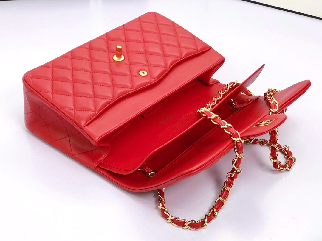Upgraded version A1113 So beautiful that no one has friends CF Classic diamond series Original lambskin small buckle version Professionally customized heavyweight hardware shoulder straps Handmade wiring Lining leather Exquisite hot stamping font Uniform