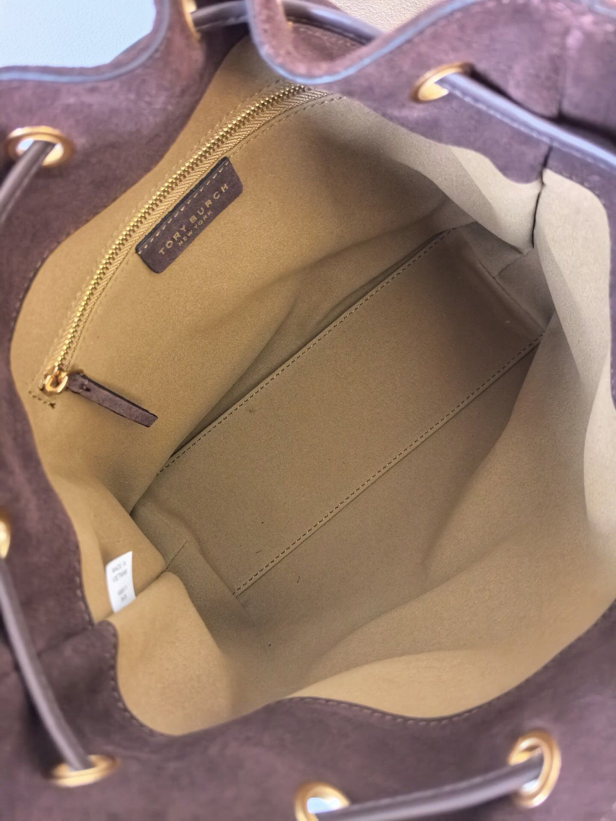 [Number 1517 Small] TORY BURCH Super Capable Suede HoBo
