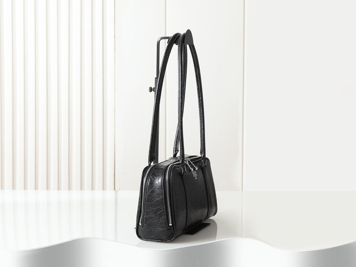 TORY BURCH MARSHMALLOW Small Bowling Bag
