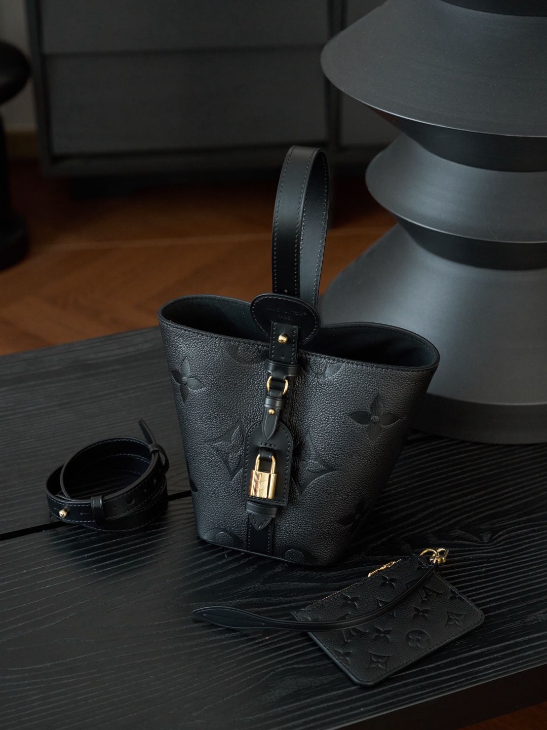 ALL IN BB Handbag Black M13480 1380