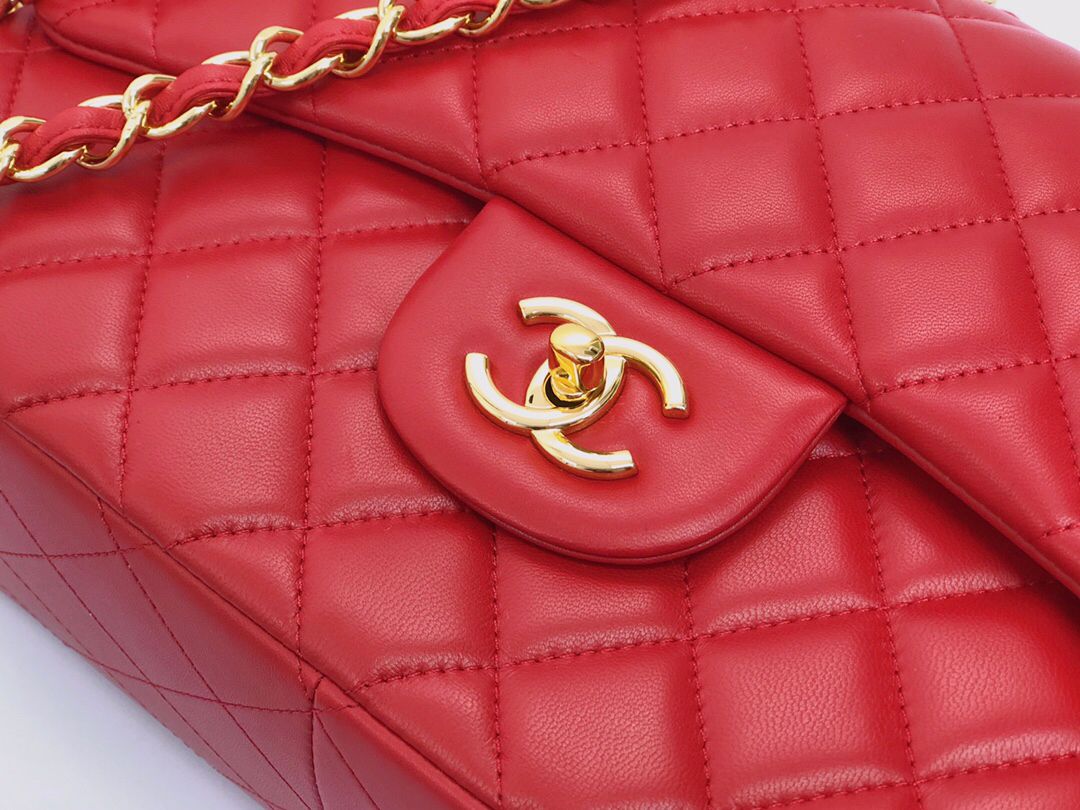 Upgraded version A1113 So beautiful that no one has friends CF Classic diamond series Original lambskin small buckle version Professionally customized heavyweight hardware shoulder straps Handmade wiring Lining leather Exquisite hot stamping font Uniform