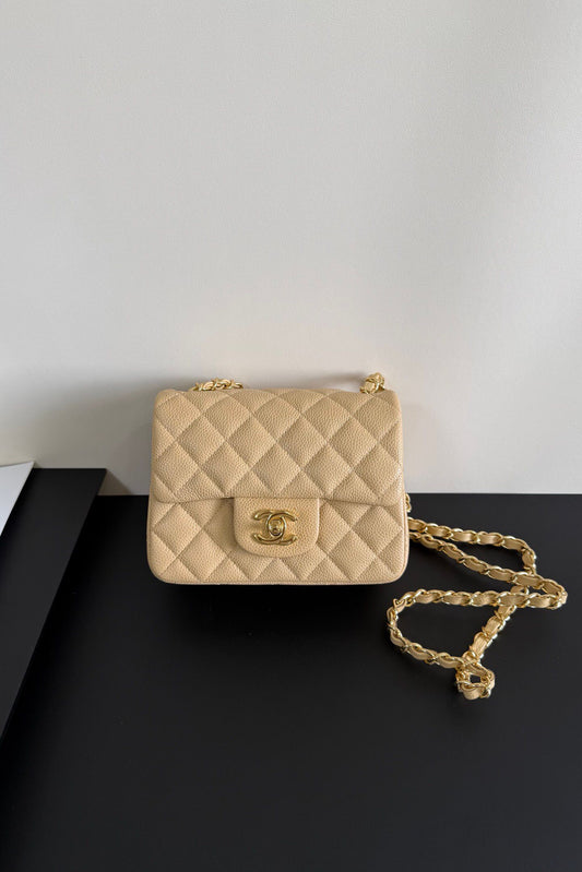 Classic Flap Ten Thousand Years Classic Cf Square Fat Caviar Ball Pattern Return