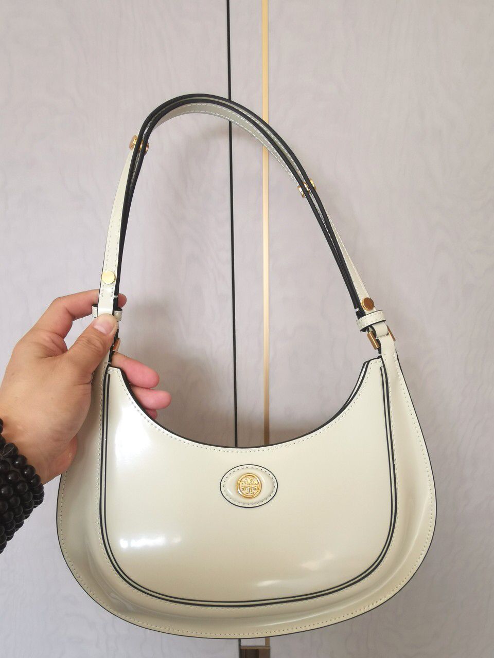 TORY BURCH No. 901 Cheese White