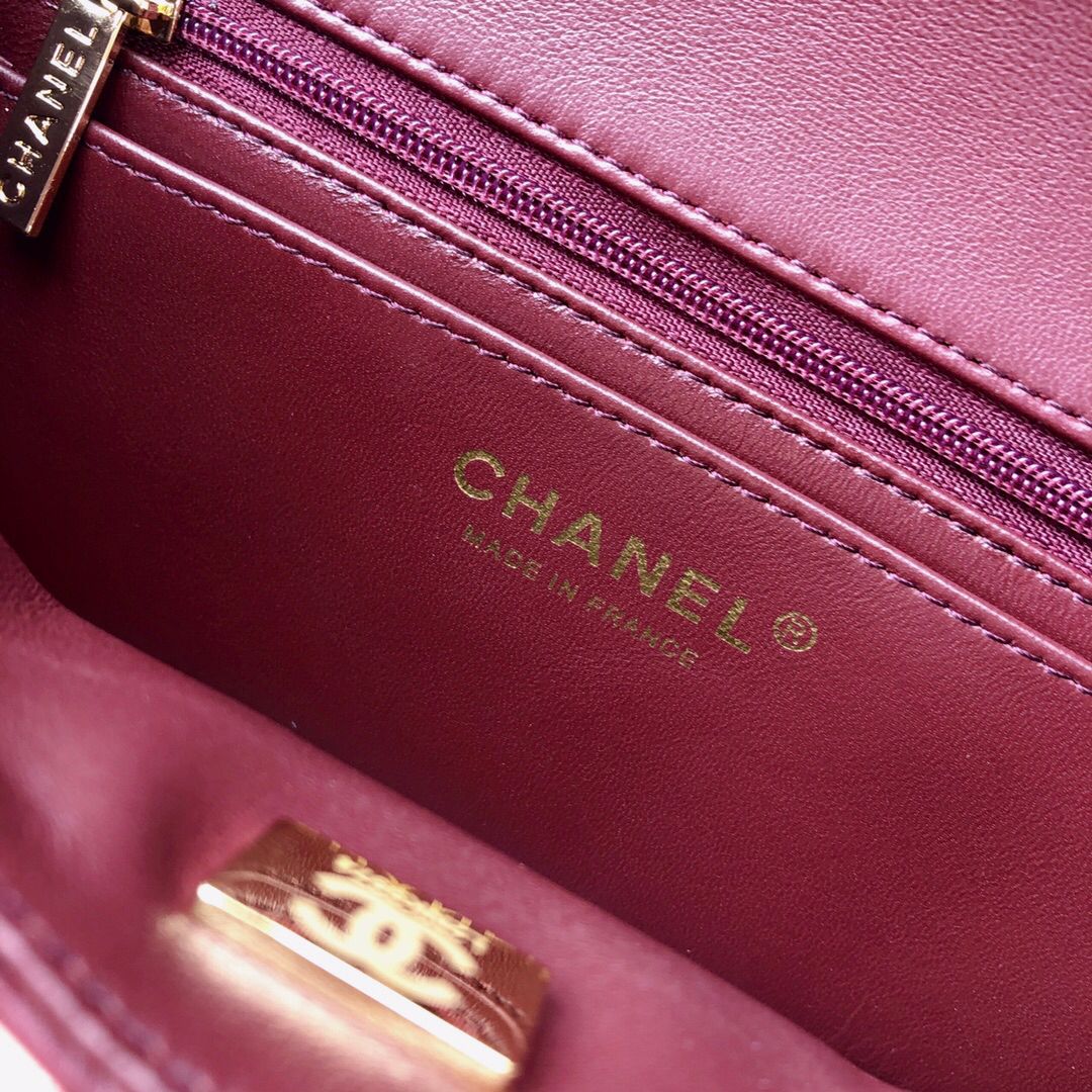 p780 latest version CF series 1116 classic lambskin soft to the touch awesome shape [strong] exclusively developed size 20cm Some new bags have canceled the laser mark and ID card and instead used the steel seal as shown in the picture