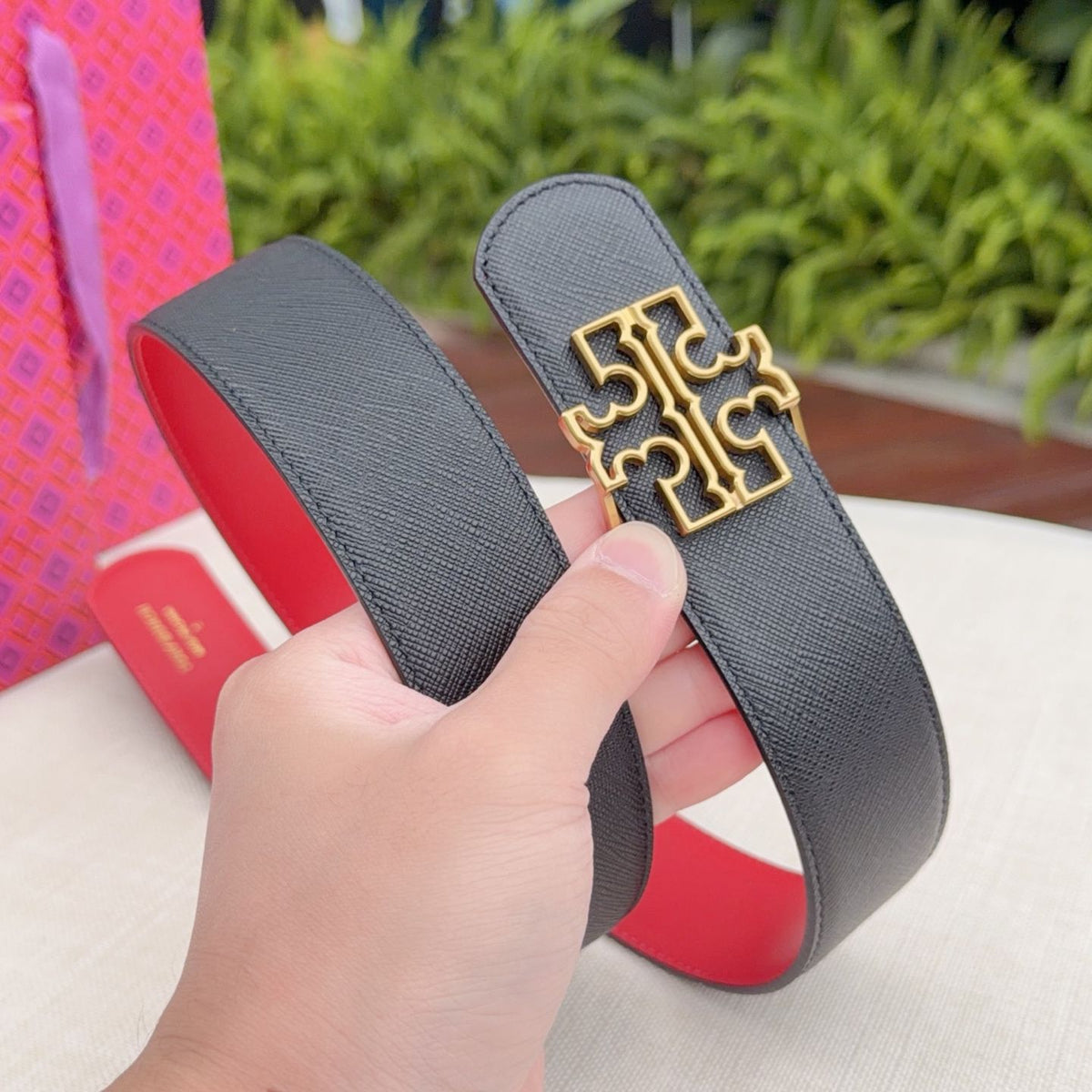 Toribochi belt double-sided head layer cowhide length 75.80.85.90.95.100.105 European copper hardware buckle original mold customized width 4.0cm P200