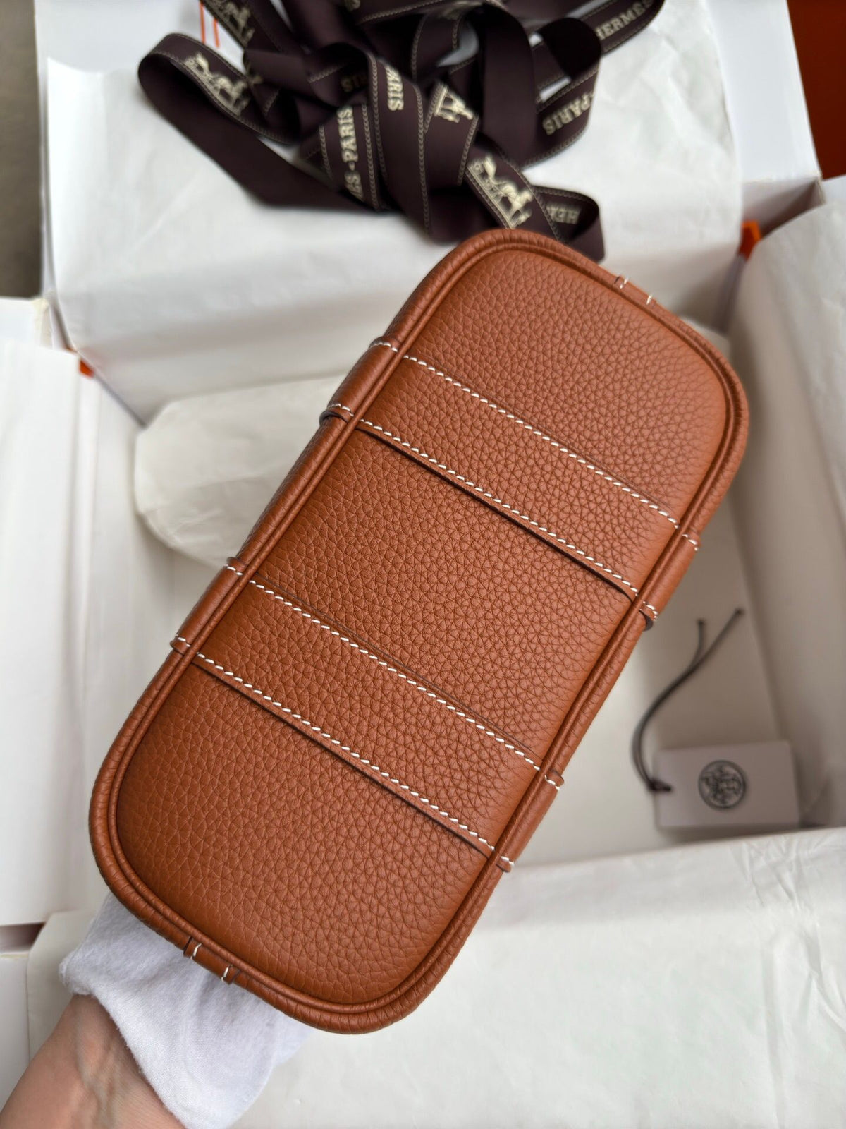 highest version, original factory leather, top-grade original single, complete set of packaging, garden bag, Neo Garden 23cm, imported TC leather, golden brown, super cute and Q-like