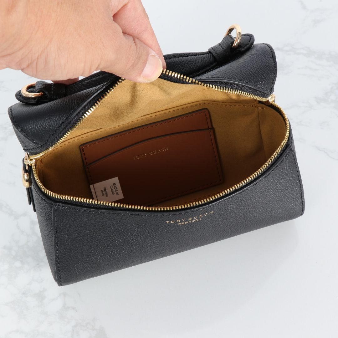 380 new Tory Burch lychee patterned cowhide box bag, cowhide makeup bag, single shoulder, single shoulder, crossbody, handbag is both suitable