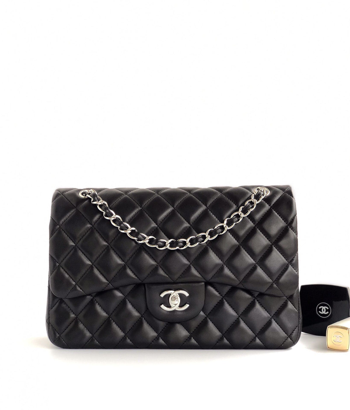 Upgraded version A1113 So beautiful that no one has friends CF Classic diamond series Original lambskin small buckle version Professionally customized heavyweight hardware shoulder straps Handmade wiring Lining leather Exquisite hot stamping font Uniform