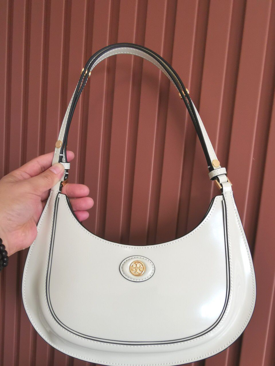 TORY BURCH No. 901 Cheese White