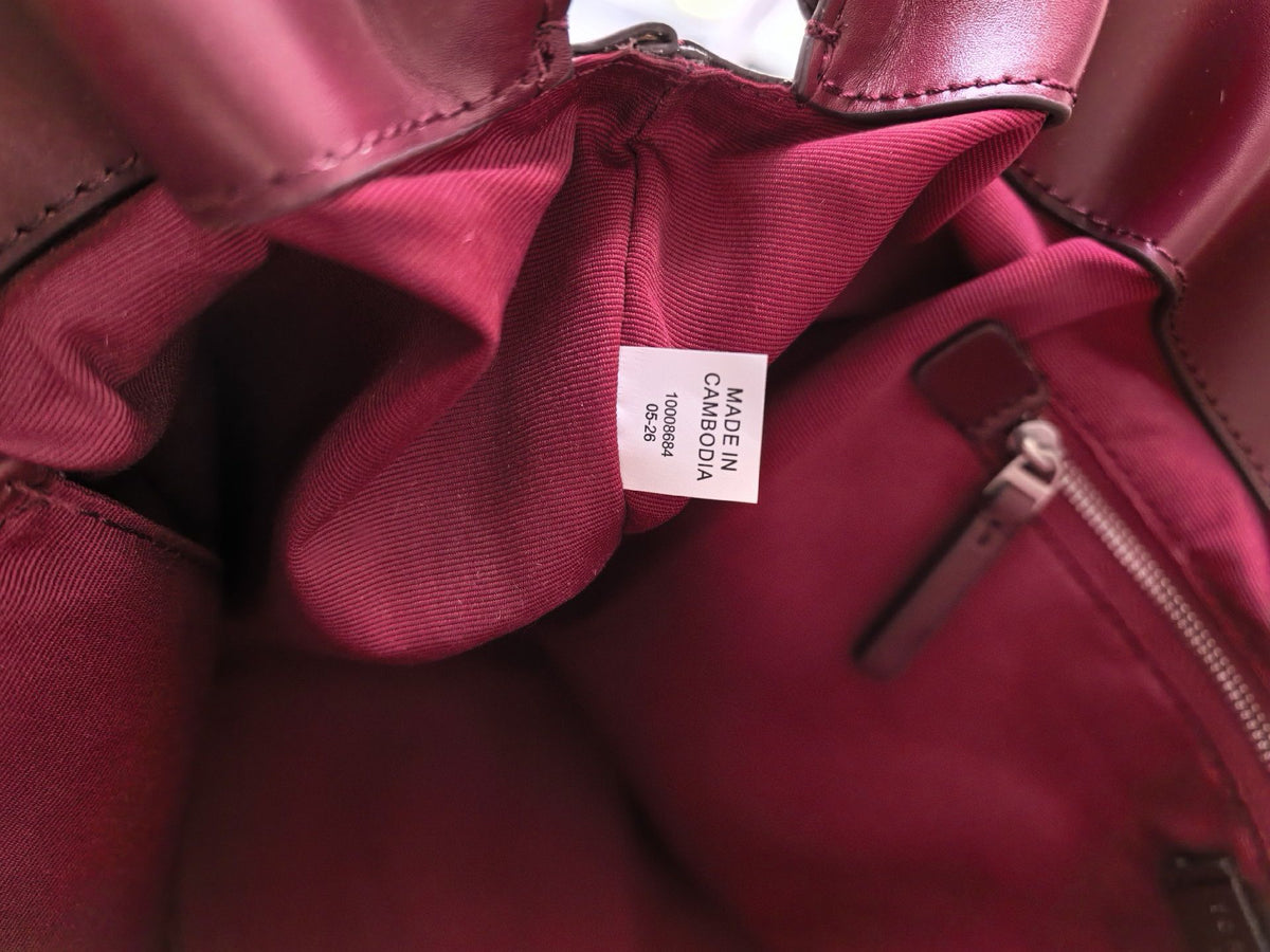 280 ToryBurch TB new Ella drawstring tote bag, high-end and durable
