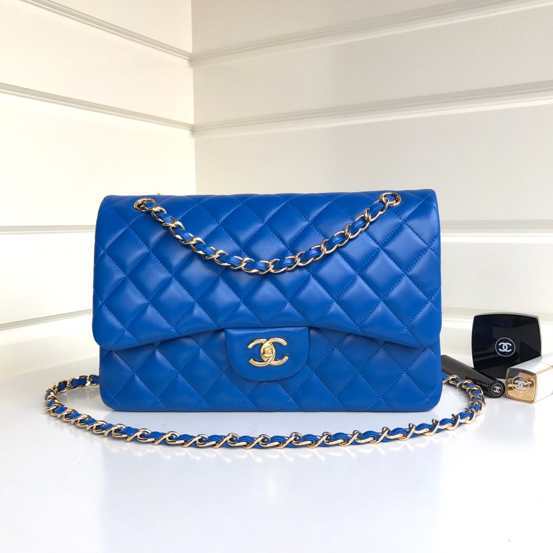 Upgraded version A1113 So beautiful that no one has friends CF Classic rhombus series Original lambskin small buckle version Professionally customized heavyweight hardware shoulder straps Handmade wiring Matching with same color lining Exquisite hot stamp