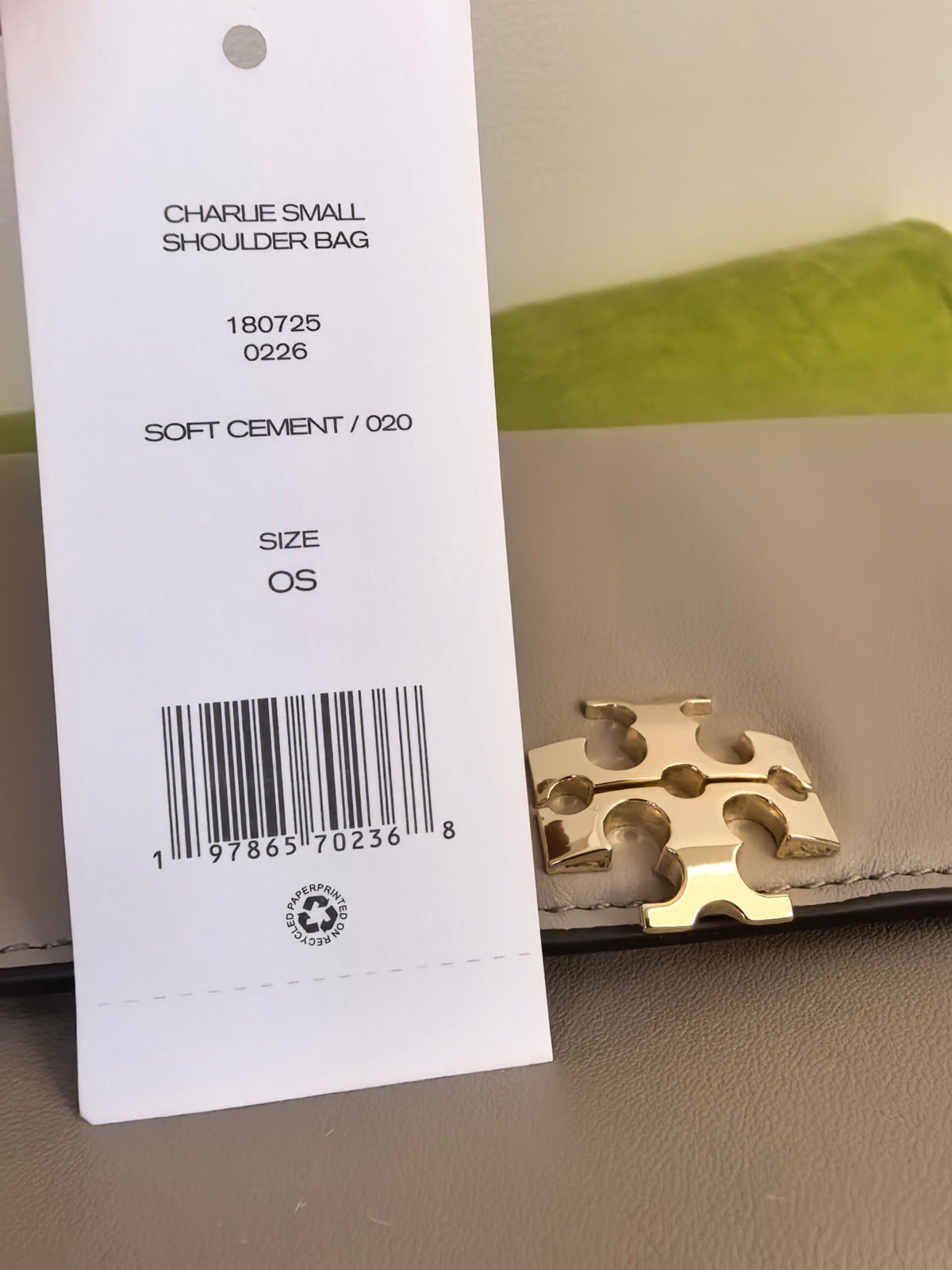 Small ToryBurch Charlie Shoulder Backpack