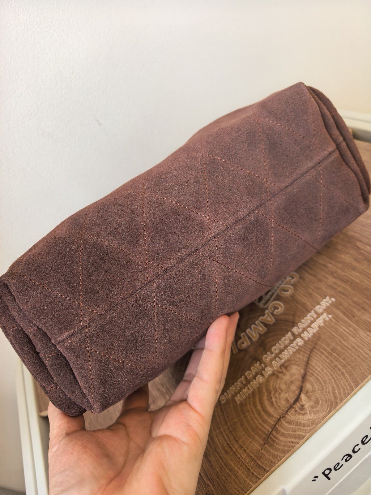 [Number 1517 Small] TORY BURCH Super Capable Suede HoBo