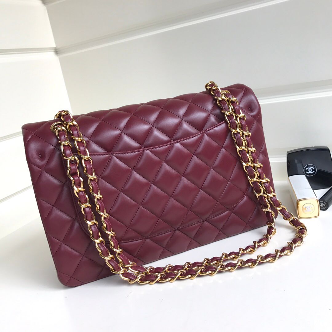 Upgraded version A1113 So beautiful that no one has friends CF Classic rhombus series Original lambskin small buckle version Professionally customized heavyweight hardware shoulder straps Handmade wiring Matching with same color lining Exquisite hot stamp