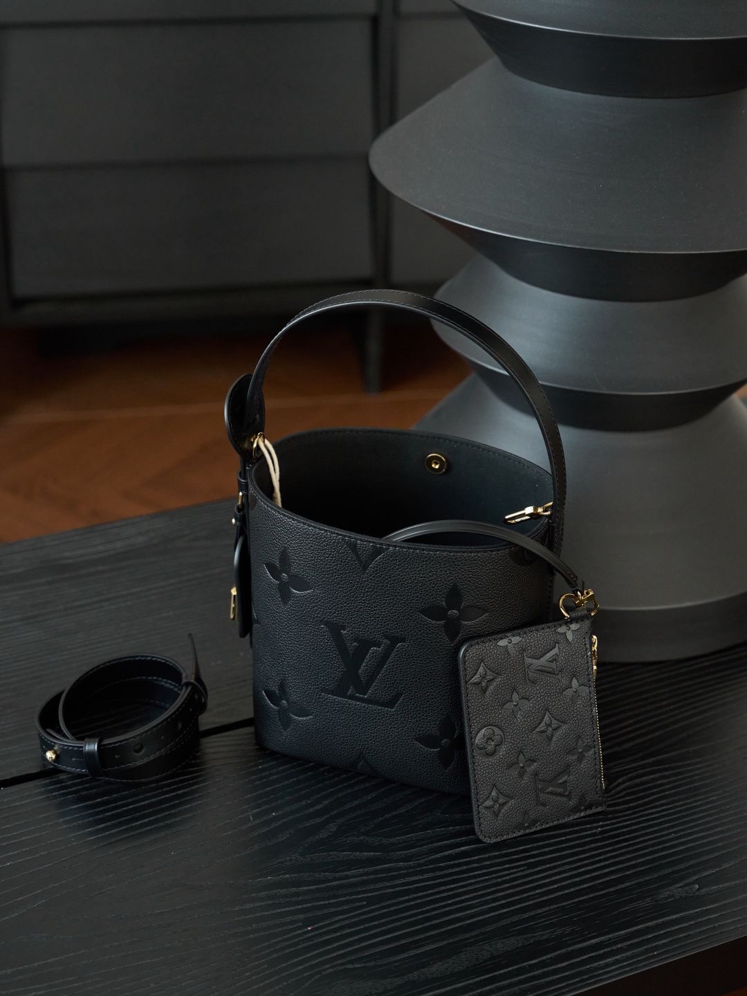 ALL IN BB Handbag Black M13480 1380