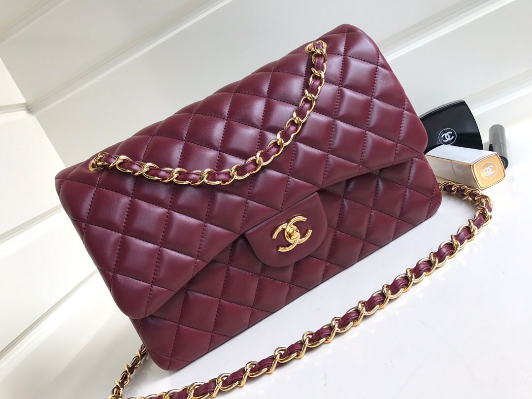 Upgraded version A1113 So beautiful that no one has friends CF Classic rhombus series Original lambskin small buckle version Professionally customized heavyweight hardware shoulder straps Handmade wiring Matching with same color lining Exquisite hot stamp