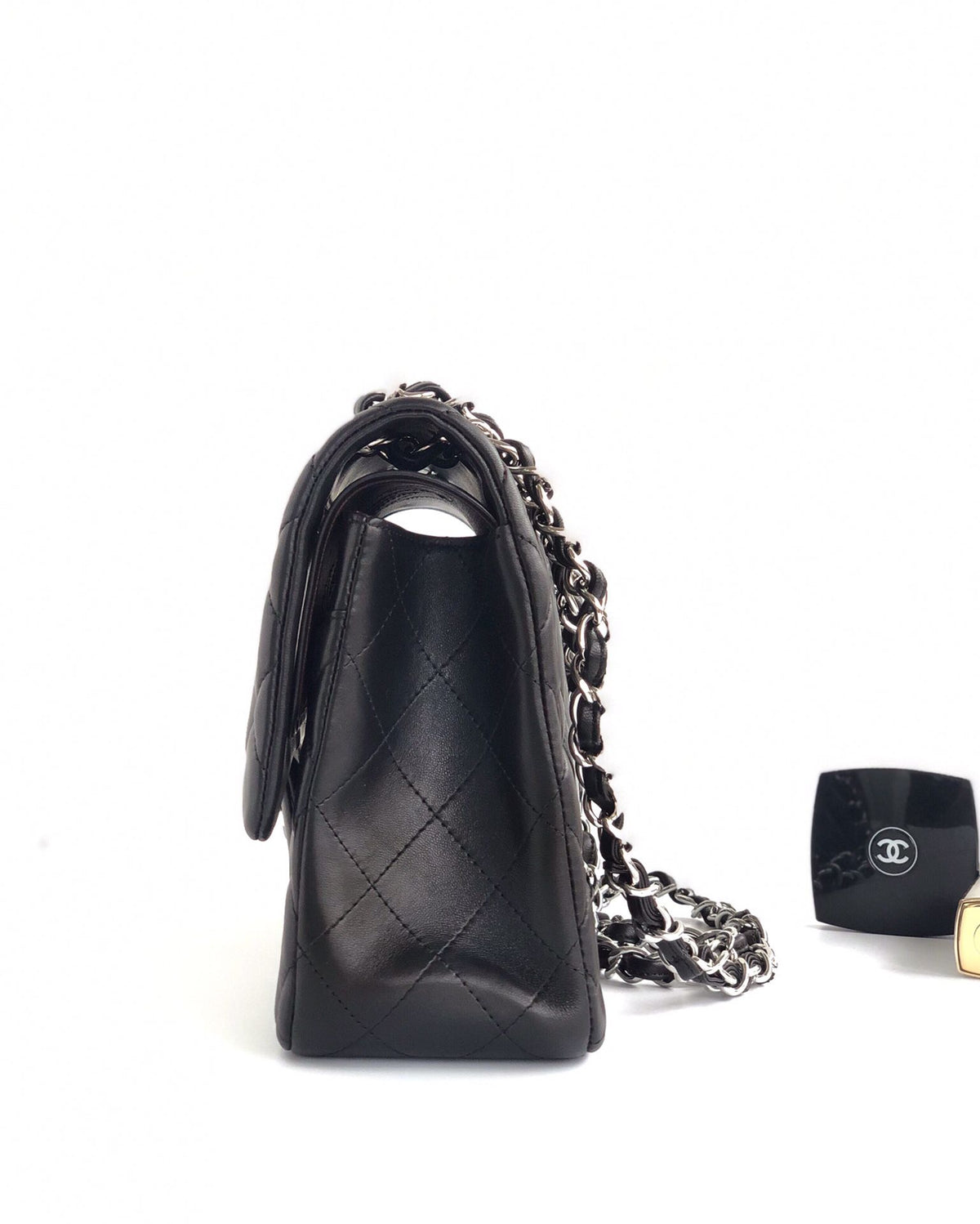 Upgraded version A1113 So beautiful that no one has friends CF Classic diamond series Original lambskin small buckle version Professionally customized heavyweight hardware shoulder straps Handmade wiring Lining leather Exquisite hot stamping font Uniform