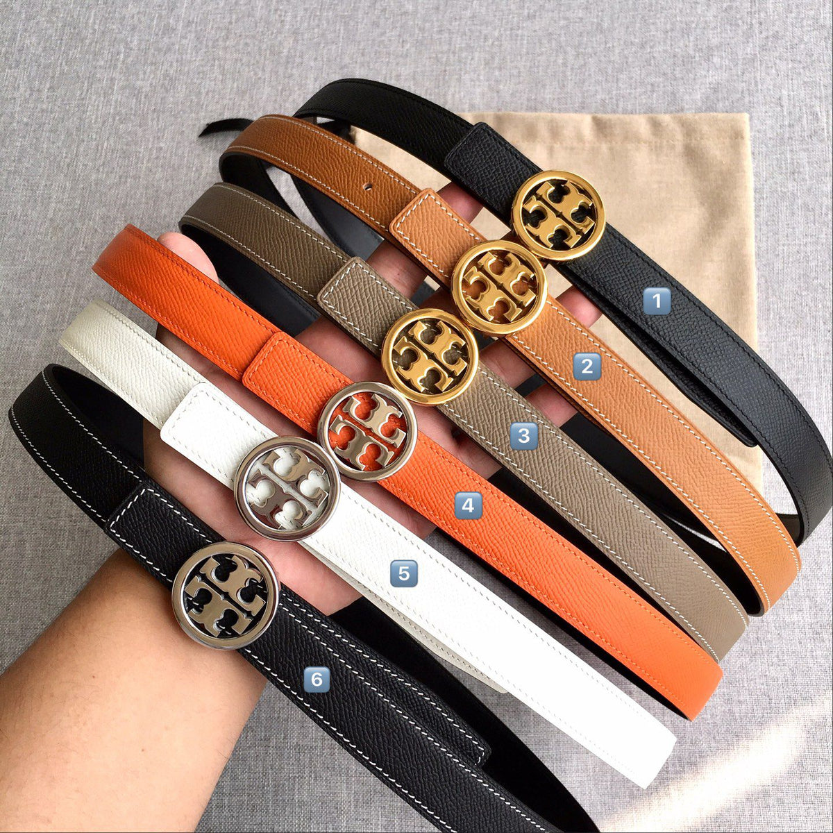 Tory Burch women's models are on sale and popular. Thank you for customer feedback. Real photos. Top quality products. See details. Available in 2.5CM. Available in all sizes