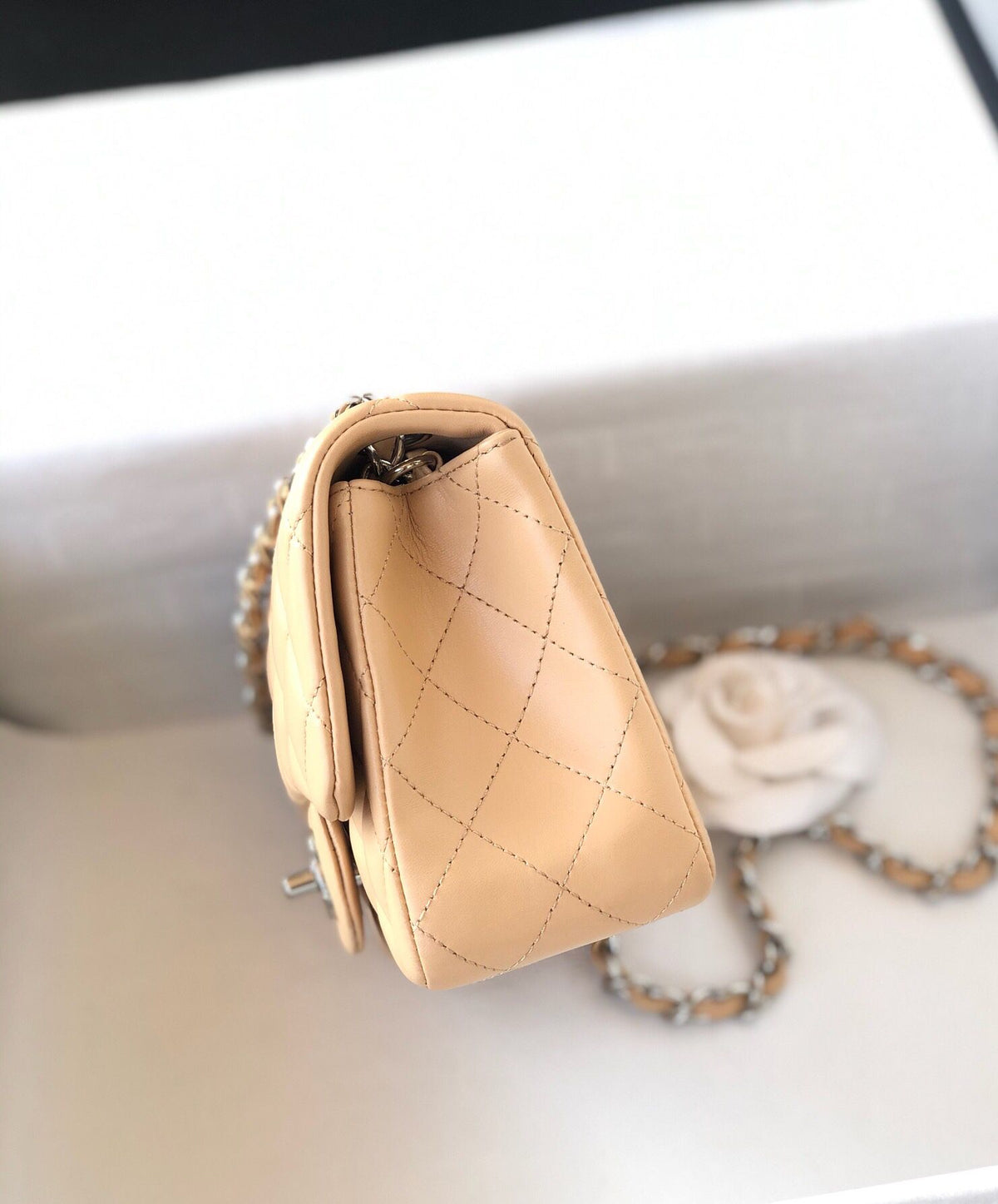 Fang Fatzi Mini 17cm CF has a very feminine elegance and inherits classics. It is listed as the historical sales champion and is an indispensable piece in every pink fan’s wardrobe. 17cm650 Sheepskin
