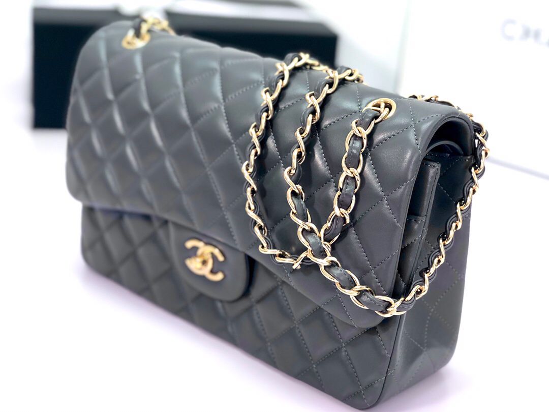 Upgraded version A1113 So beautiful that no one has friends CF Classic diamond series Original lambskin small buckle version Professionally customized heavyweight hardware shoulder straps Handmade wiring Lining leather Exquisite hot stamping font Uniform