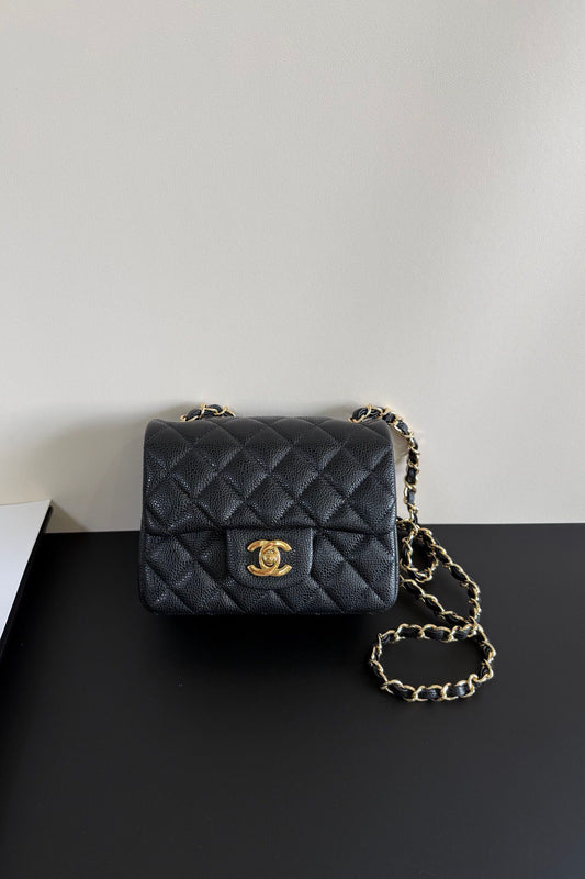 Classic Flap Ten Thousand Years Classic Cf Square Fat Caviar Ball Pattern Return