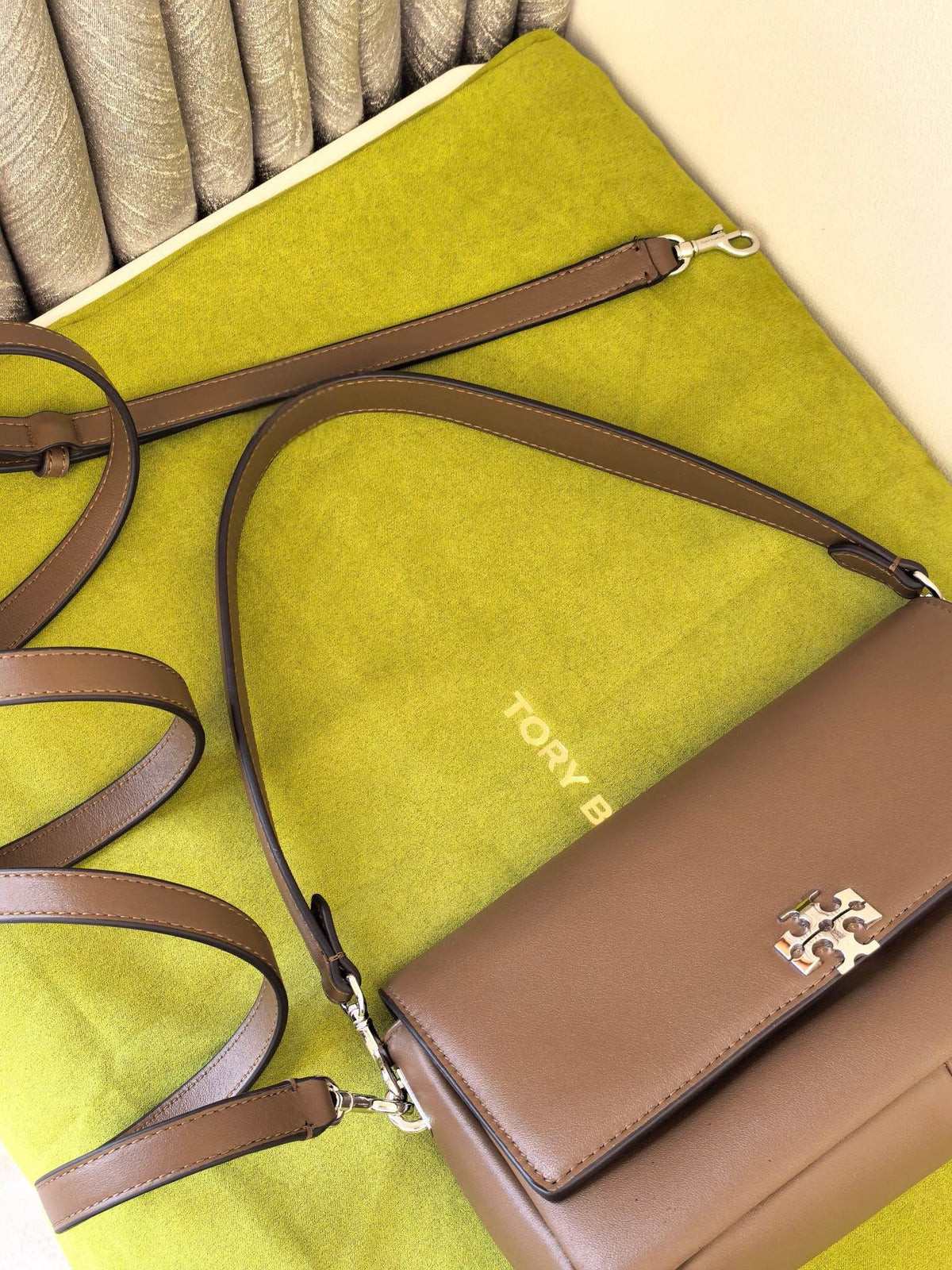Small ToryBurch Charlie Shoulder Backpack