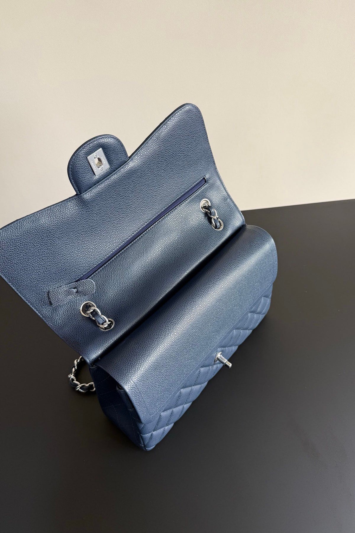 Dark blue silver special grade all steel hardware