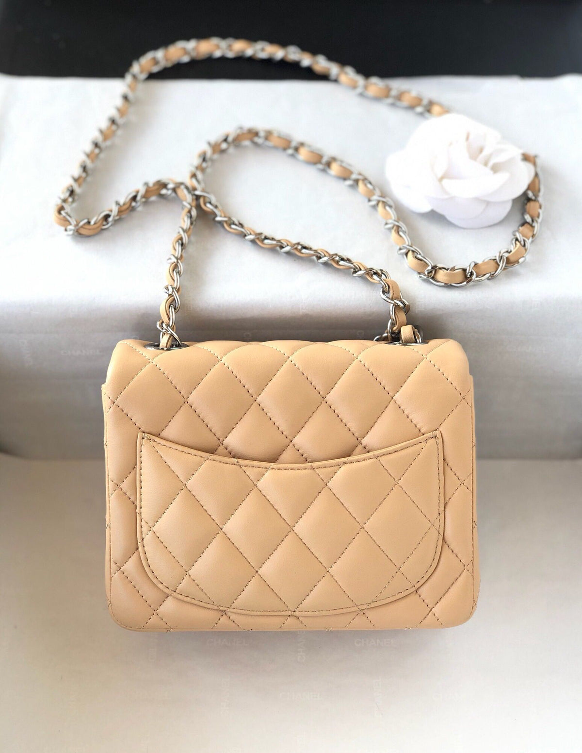 Fang Fatzi Mini 17cm CF has a very feminine elegance and inherits classics. It is listed as the historical sales champion and is an indispensable piece in every pink fan’s wardrobe. 17cm650 Sheepskin