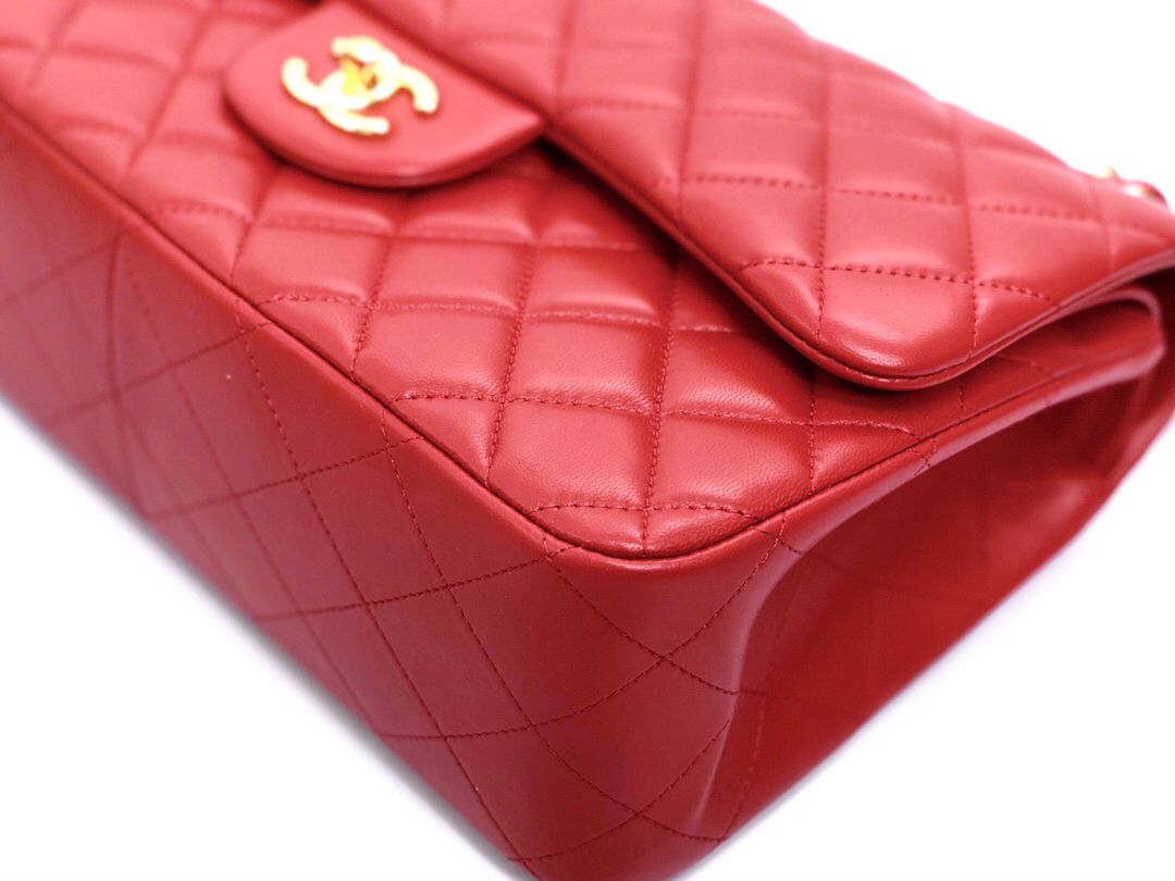 Upgraded version A1113 So beautiful that no one has friends CF Classic diamond series Original lambskin small buckle version Professionally customized heavyweight hardware shoulder straps Handmade wiring Lining leather Exquisite hot stamping font Uniform