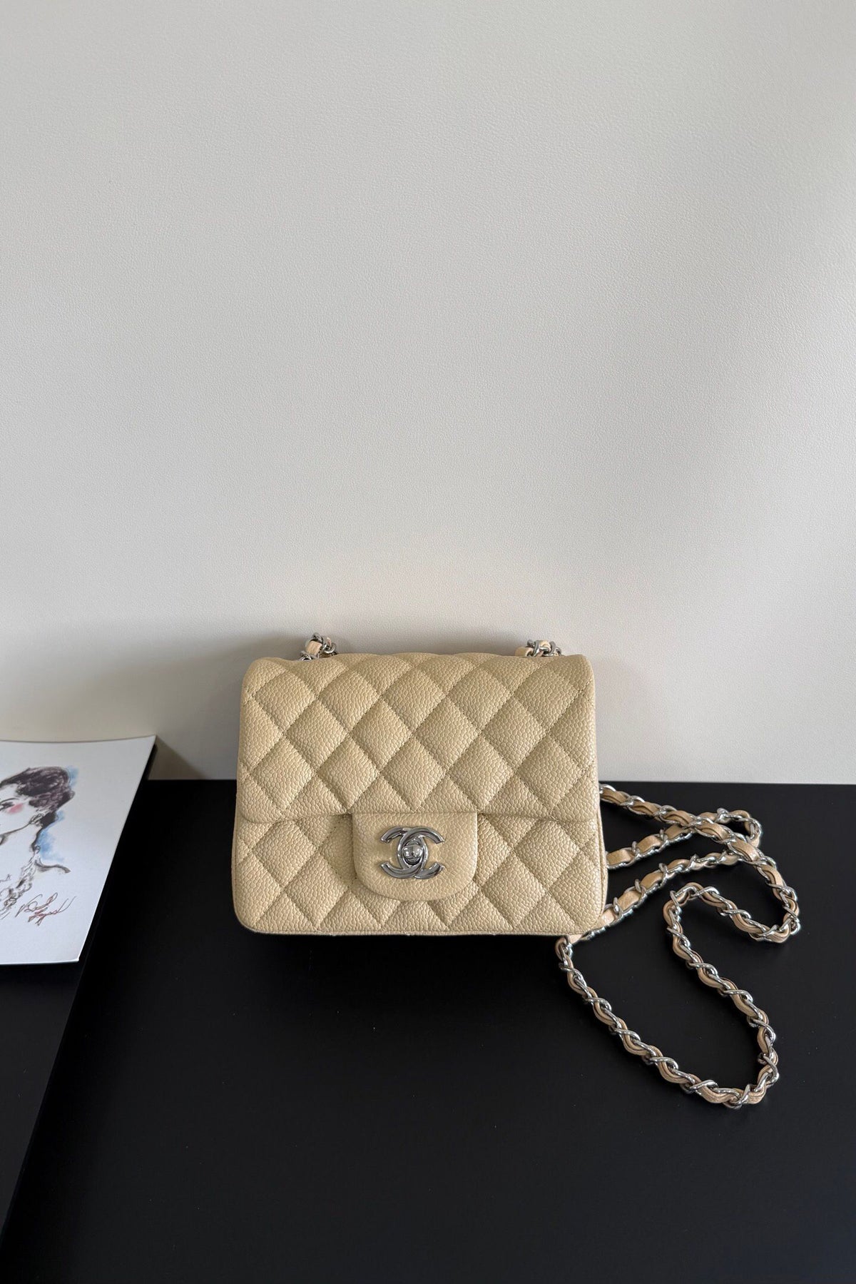 Classic Flap Ten Thousand Years Classic Cf Square Fat Caviar Ball Pattern Return