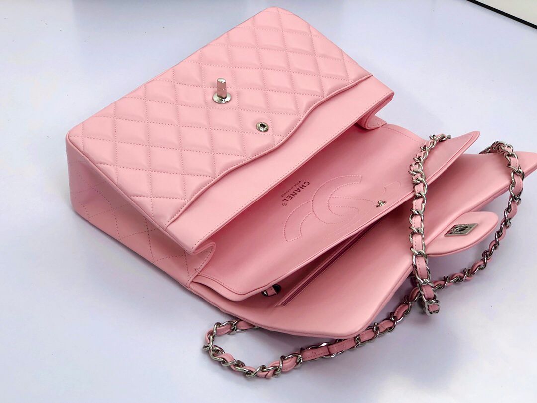 Upgraded version A1113 So beautiful that no one has friends CF Classic diamond series Original lambskin small buckle version Professionally customized heavyweight hardware shoulder straps Handmade wiring Lining leather Exquisite hot stamping font Uniform