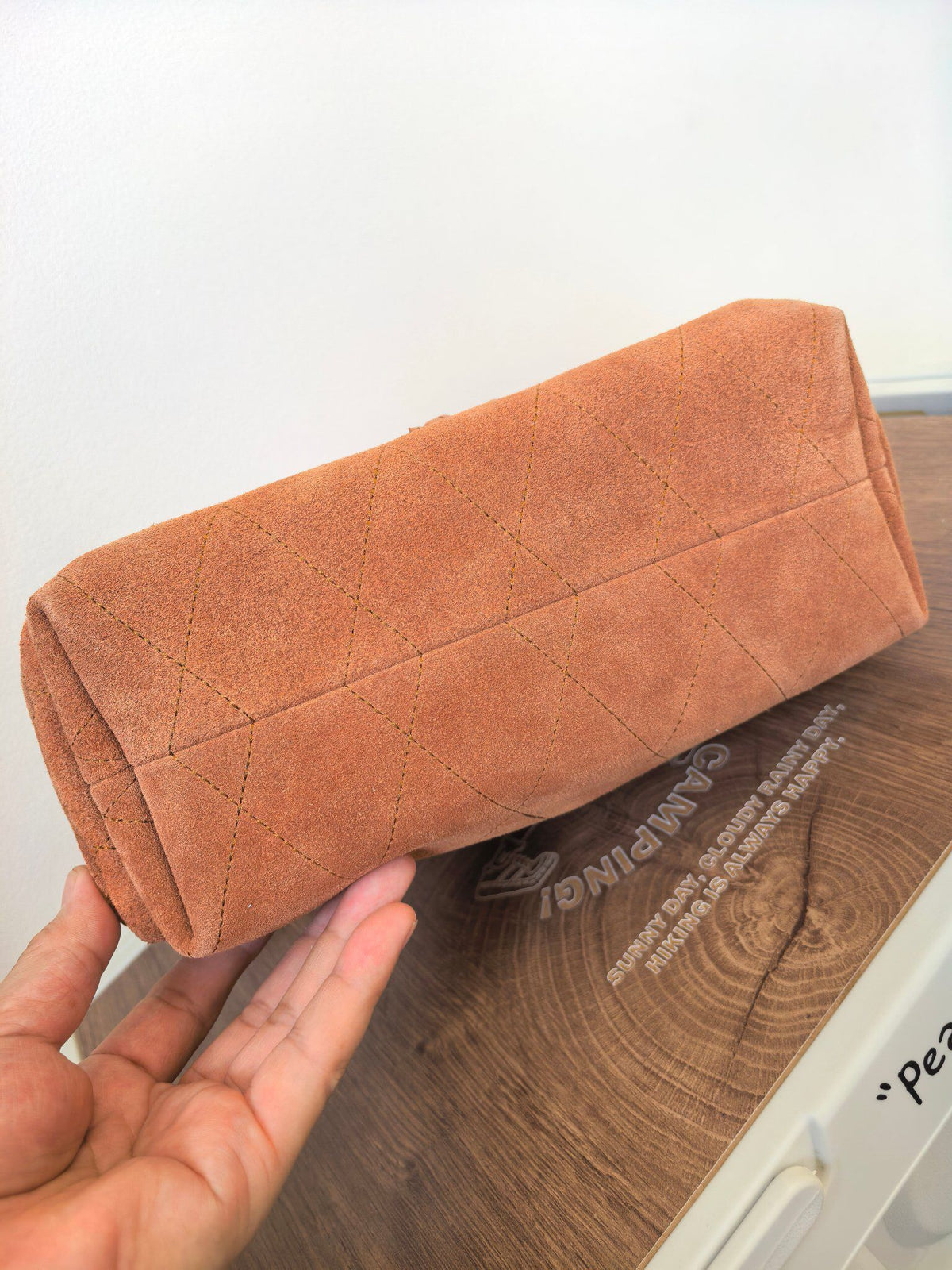 [Number 1517 Small] TORY BURCH Super Capable Suede HoBo
