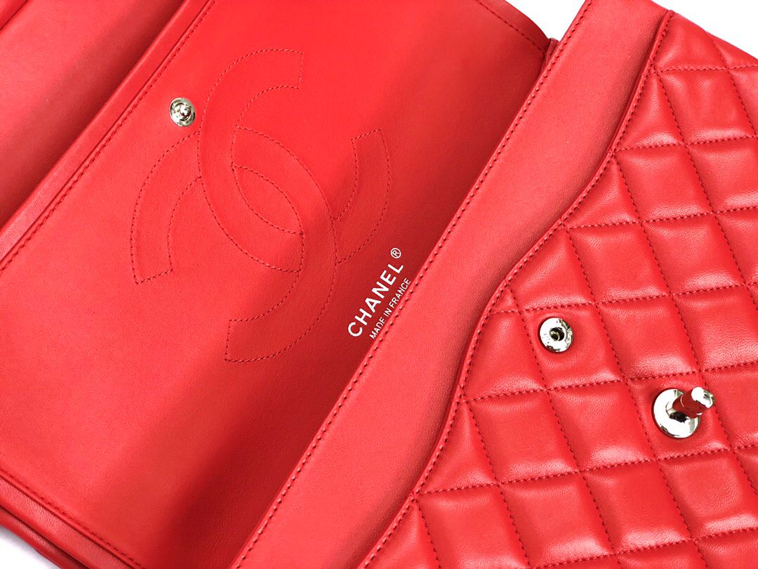 Upgraded version A1113 So beautiful that no one has friends CF Classic diamond series Original lambskin small buckle version Professionally customized heavyweight hardware shoulder straps Handmade wiring Lining leather Exquisite hot stamping font Uniform