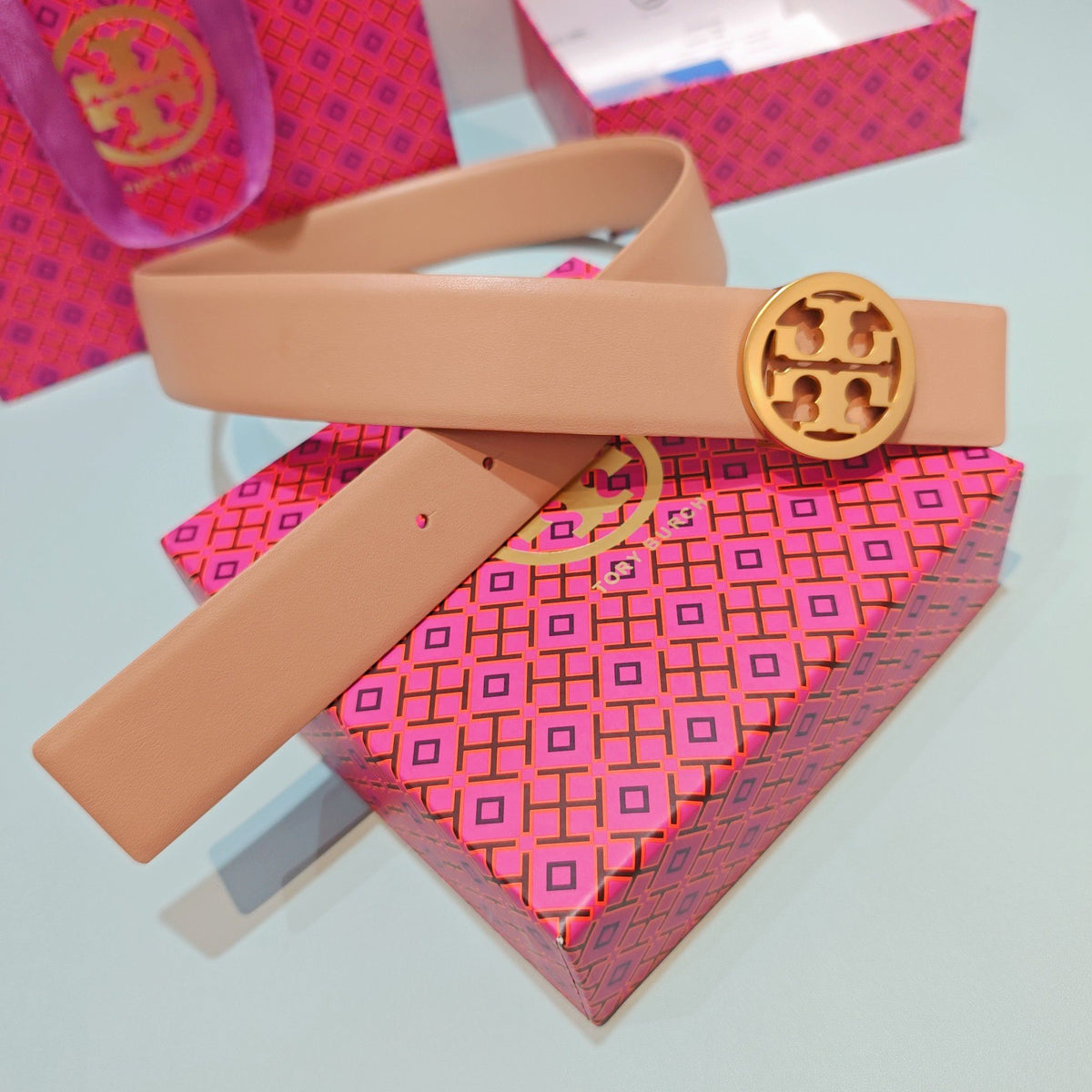 CM Tony Belt Double sided Head Layer Leather Length 75.80.85.90.95.100. Original Mold Customization of European Copper Hardware Buckle